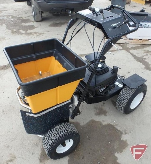 2007 Cub Cadet Commercial stand-on self propelled hydro spreader with Kawasaki gas engine