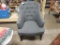 Linen/cotton upholstered chair