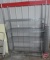 Metal storage rack, 6 shelves, legs are 6ft, 4ft wide, 18inDeep