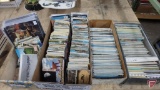 Large assortment of postcards. Contents of 4 boxes