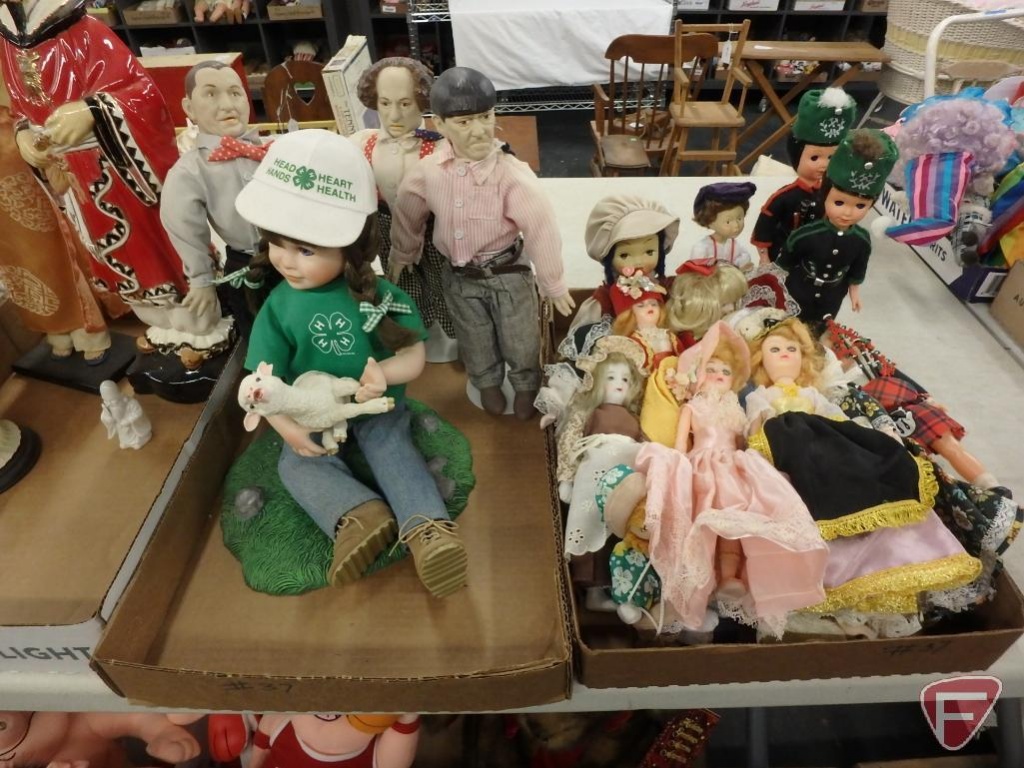 three stooges dolls antique