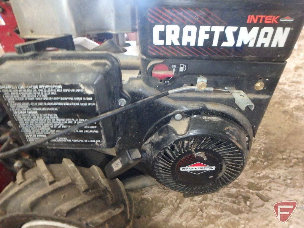 Craftsman Rear Tine Tiller 17 5 5hp Model 917 293301 Owners Manual