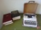 Smith Corona typewriter and Dictionaries