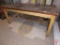 Large wood shop/potting table 31