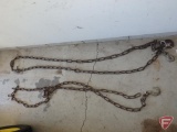 Two chains, have been repaired, longest is 144