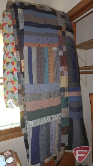 (2) handmade quilts