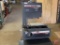 Sears/Craftsman 12in band saw with Tilt head and 1 1/8hp. With legs and shelves