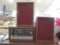 Westinghouse Solid State 60 radio/receiver and (2) speakers