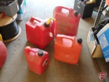 (4) Poly fuel tanks