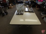 (2) folding tables, 6ftx3ft and 8ftx3ft. Both. Tables only, contents NOT included