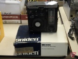 Uniden MC610 60 channel VHF marine radio and Westminster Model 1415 band radio