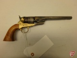 Connecticut Valley Arms .44 caliber percussion cap revolver with holster