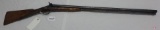 W. Moore & Co. double barrel percussion cap shotgun