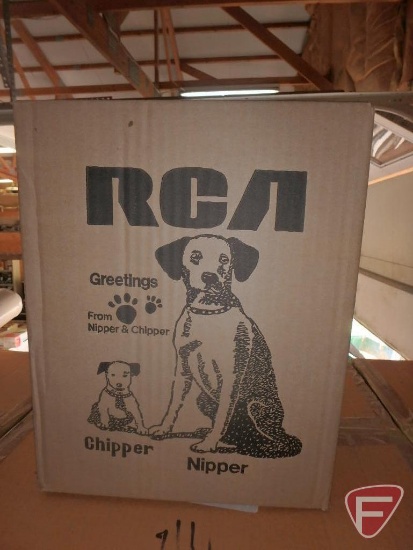 RCA Promotional Chipper and Nipper, new in box