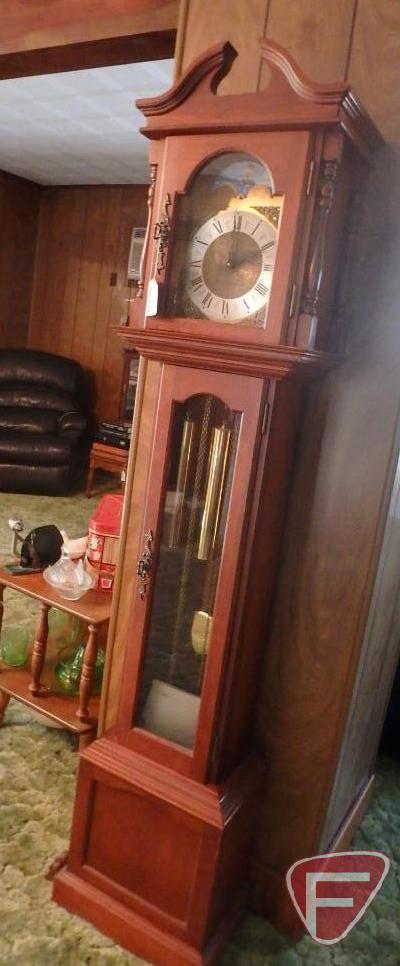 Emperor Clock Company grandfather clock, Model Proxibid