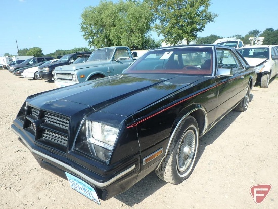 1982 Chrysler Cordoba Passenger Car