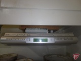 Sony under the counter CD/radio, with remote. Buyer will need to bring tools to remove