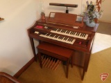 Thomas Transistor organ with bench