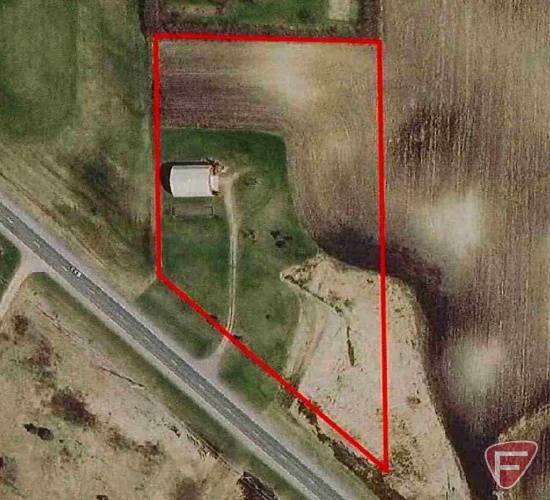 "The Little Red Barn on Hwy 22" 40'x50' "Lester's" Barn on 3.19+/- Acres Buildable Platted Lot