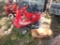 Toro HMR 1600 riding lawn mower, model 55620, sn 9000284