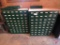 (2) Equipto parts/hardware organizer cabinets and contents, 54 drawers