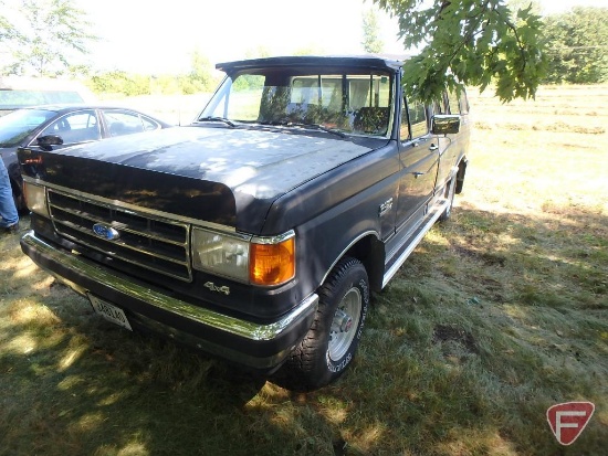 1991 Ford F-150 Pickup Truck, VIN # 2FTEF14N2MCA96325