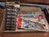(2) Craftsman screwdriver sets, Craftsman micro precision screwdriver set, and