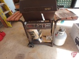 Structo Golden Classic unused LP propane grill and (2) tanks