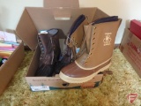 (2) Sorel insulated winter boots mens size 8 and 9