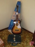 Sears guitar and clarinet
