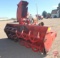 Schweiss 9' 2-stage 2-auger snowblower with 540 gearbox and large 1000 RPM PTO