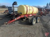 Demco field sprayer, 500 gallon tank, 40' boom, hydraulic drive pump