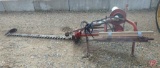 International 7' sickle mower, with extra pittman boards, rear 2pt trailing mower, 540 PTO