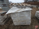 Seed bag of firewood, pallet