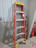 6' Werner fiberglass step ladder