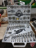 Tap and Die set with plastic case