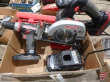 Craftsman 19.2V cordless tools: trim saw, 1/2