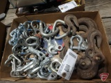 Chain hooks, chain, repair links