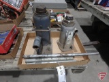 20-Ton and 12-ton bottle jacks