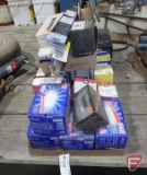Headlights, windshield wipers, air filters, auto parts