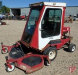 Toro Groundsmaster 345 gas front mount rotary mower with Cozy Cab cab enclosure, 3020 hrs