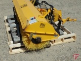 MB 6' hydraulic articulating broom attachment