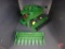 Ertl replica John Deere 9750STS combine with two (2) heads and commemorative medallion