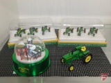 The John Deere Dubuque Works Historical Tractors Set 1 and 2, 1:64, John Deere 4010 replica,