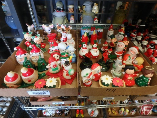 Salt /Pepper shakers; Christmas themed