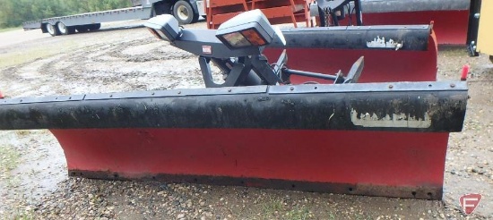 Western Pro-Plus 8' front plow, SN: 05850610631666974, no cutting edge