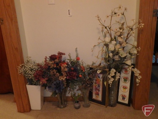 Artificial flower arrangements