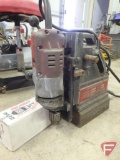 Electromagnetic drill press base and Milwaukee 1/2