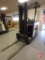 Crown 3000 Series 36v electric standing forklift, no hour meter, 83/189 triple stage mast