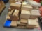 Contents of pallet: forklift air filters